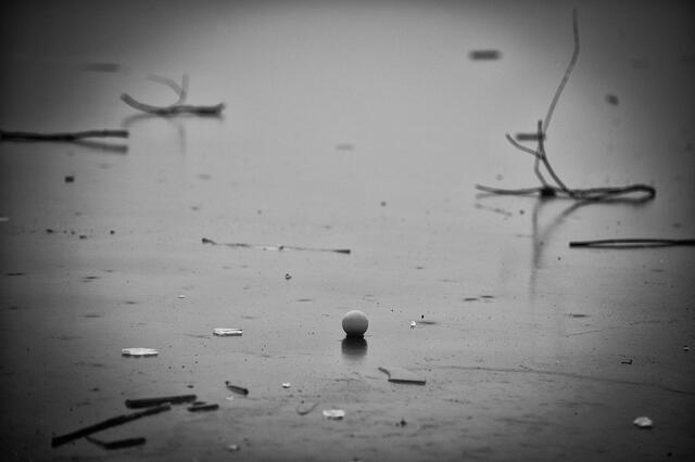 Ist dies ein Eisball - eine Schnellkugel - ein Eis-Ei?