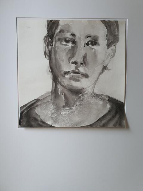 Stephanie Laeger, die Marlen Dumas von Dresden
Porträt einer jungen Frau aus ihrem Umkreis
Slg Merkel, in den 0er Jahren in Dresden erworben | Foto: Laeger, FotoArchiv Merkel