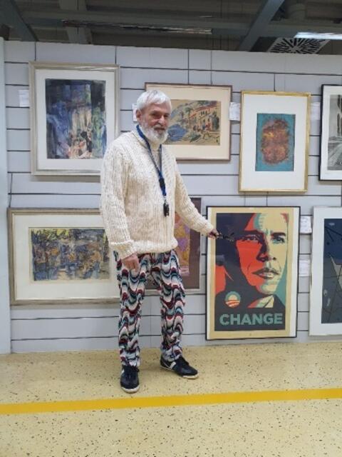 Shepard Fairey, CHANGE
Einlieferung der Merkel Collection zu den Dezember Auktionen von Henrys, Dez 24 | Foto: Henrys, Art und Style, Shepard Fairey, Brzoska