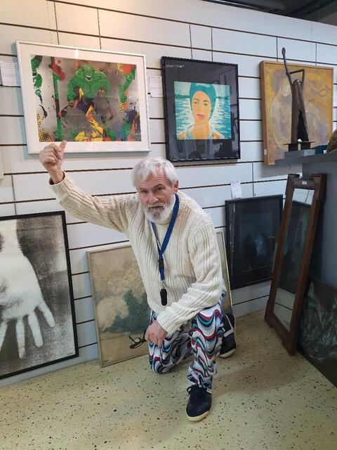 Jeff Koons and Alex Katz, 2 Farboffsetlithos Dez 24 at HENRYS &amp; Bronco54 | Foto: Bronco54,Jeff Koons, Alex Katz