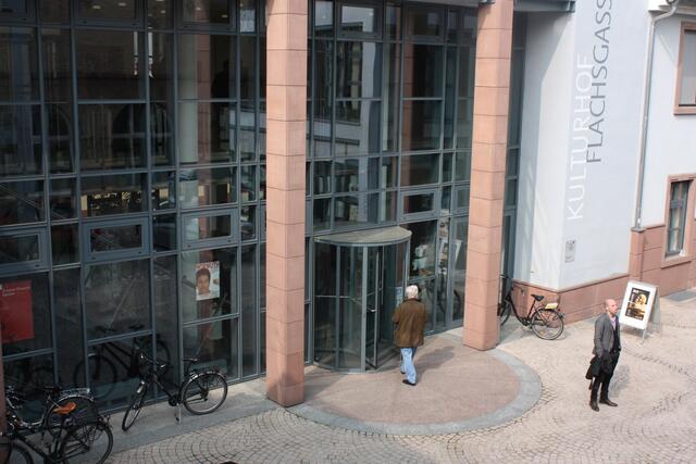 Eingang Flachshof Kunsthalle Spyra | Foto: FotoArchiv Merkel &amp; Merkel