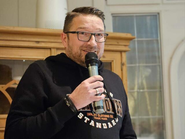 Fußballobmann Matthias Michels