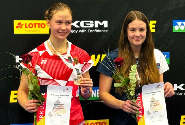 Gloria Poluektov und Xenia Kölmel | Foto: Grün-Weiß Mülheim