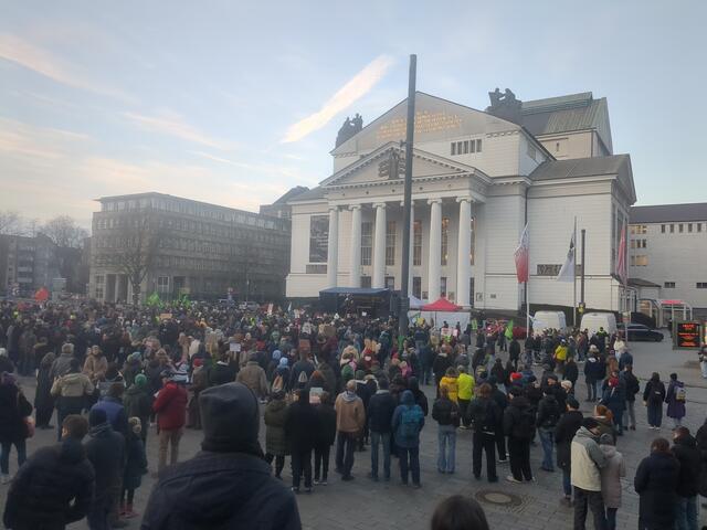 Demo gegen Rechts in Duisburg | Foto: Astrid Günther