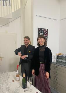 ART & WINE -  Einführung in die Druckgrafik in der Villa Artis in der kleinen Ruhrstraße 3 / Ecke Delle am Innenstadtpark "Ruhranlage" | Foto: Mülheimer Kunstverein und Kunstförderverein KKRR