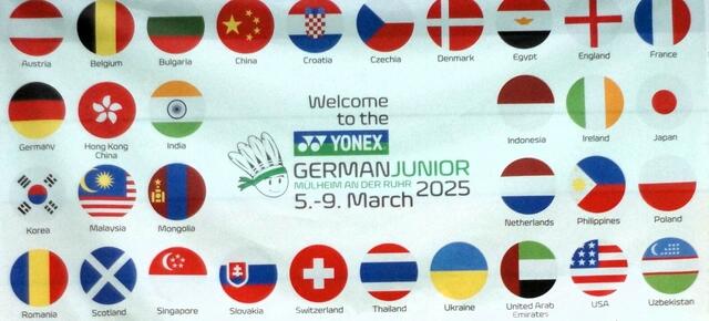 32 Nationen haben gemeldet | Foto: Grün-Weiß Mülheim