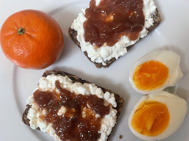 Frühstück zu Hause