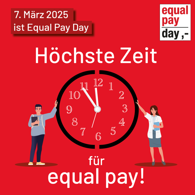 Foto: Foto: Equal Pay Day Kampagne