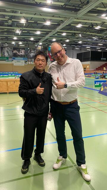 Teamleiter China, Kai Yan JIN und Turnierdirektor Sven Anstötz waren mit dem Turnierverlauf zufrieden | Foto: Grün-Weiß Mülheim