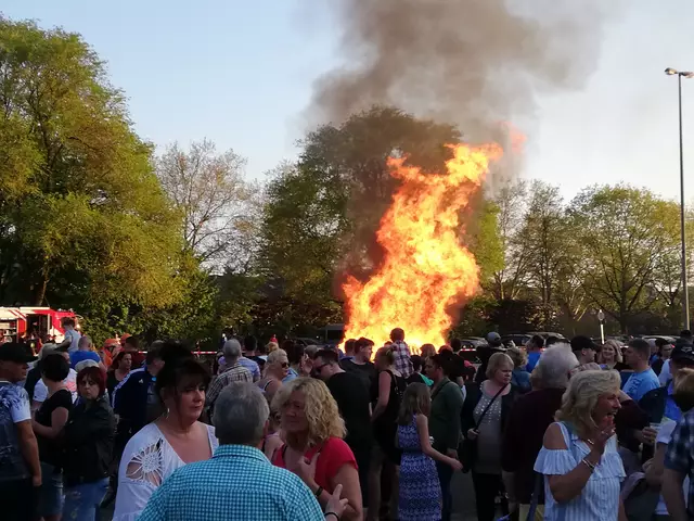 Beim Oster- und Brauchtumsfeuer sind wieder feste Regelungen vorgeschrieben.
Archivfoto: Reiner Terhorst