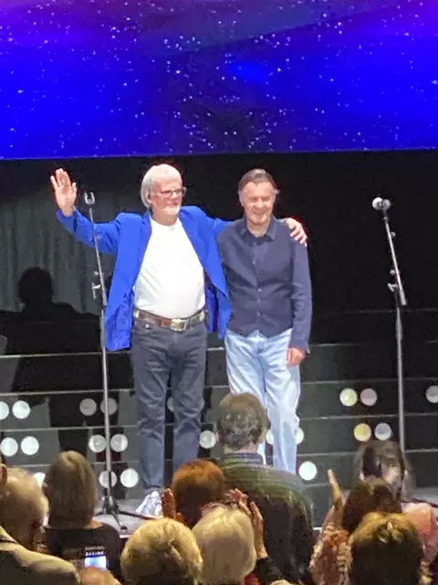 Mitglied der Bee Gees Blue Weaver &amp; Vince Melouney | Foto: Umbehaue