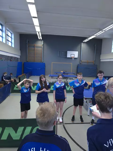 Die J19III hat mit ihrer ersten Saison abgeschlossen(vl) Felix Schaible; Marlene Kalytta; Sarah Wolf; Jonas Lauterbach; Jonas Kaysler 