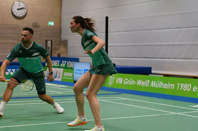 Vasily Kuznetsov und Maria Kuse | Foto: Grün-Weiß Mülheim