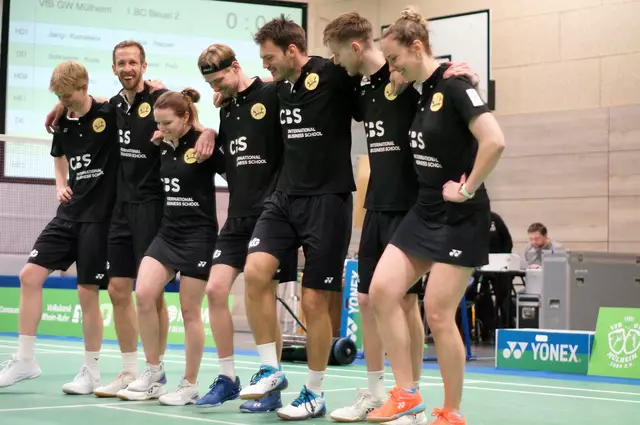 Die Bonner wollten gar nicht mehr aufhören | Foto: Grün-Weiß Mülheim