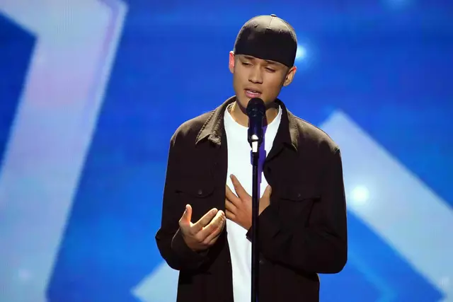  Jayden Swingewood (16) aus Duisburg tritt am 5. April bei "Das Supertalent" auf.  | Foto: RTL / Stefan Gregorowius 