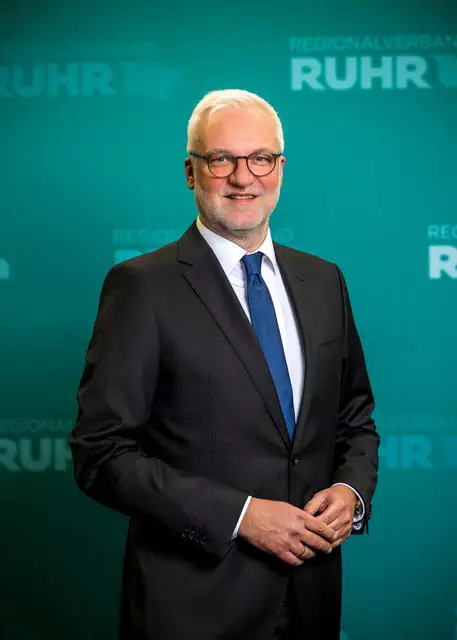 Garrelt Duin, Regionaldirektor des Regionalverbandes Ruhr, spricht als prominenter theologischer Laie in der Reihe der Kanzelreden in der Salvatorkirche.
Foto: RVR/Kreklau


