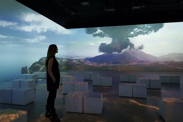 Der Vulkan bricht aus und die letzten Stunden des prächtigen Pompeji brechen an. | Foto: Morris Mac Matzen