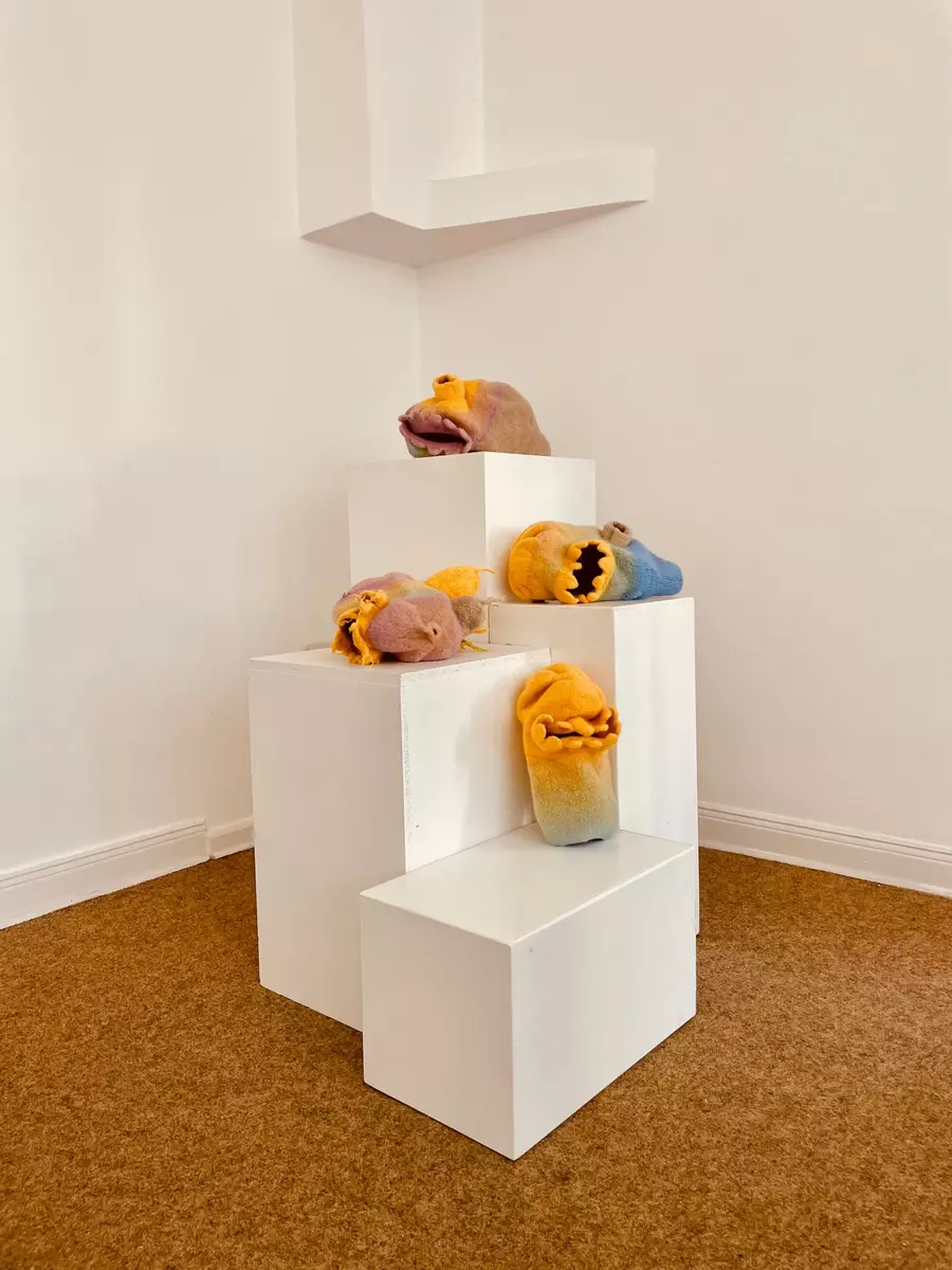 Ilona Reinhardt "Limace de mer" Beletage GEDOK-Jahresausstellung 2025 in der Ruhr Gallery | Foto: Mülheimer Kunstverein KKRR