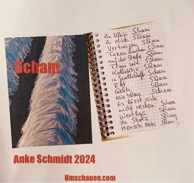 Raumgreifende Installation in der RuhrGallery:  Anke Schmidt mit dem Thema "SCHAM" zur GEDOK-Jahresausstellung 2025 | Foto: Mülheimer Kunstverein KKRR