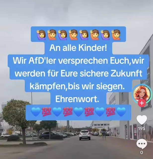 Rechtsextremer Bot der AFD | Foto: TikTok Bot