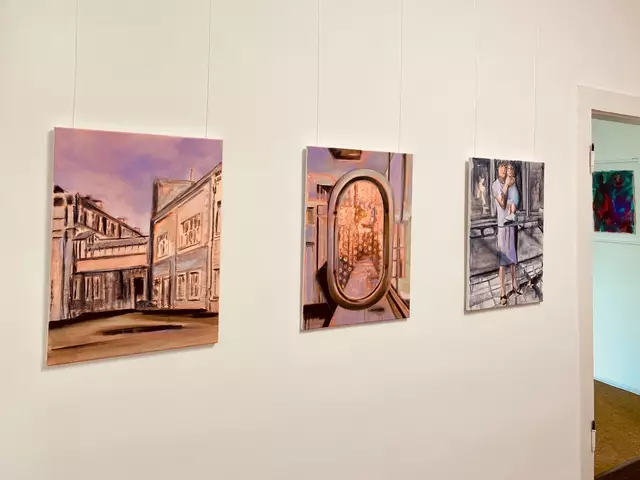 "LOST PLACES" von Susanne Müller-Kölmel in der GEDOK-JAHRESAUSSTELLUNG 2025 - RuhrGalleryMülheim | Foto: Kunstverein und Kunstförderverein Rhein-Ruhr-KKRR
