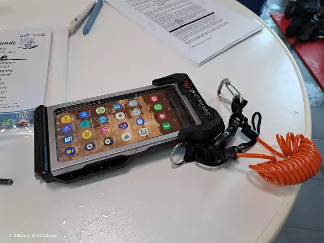 Wasserdichte Handyhülle für Unterwasserfotos!
