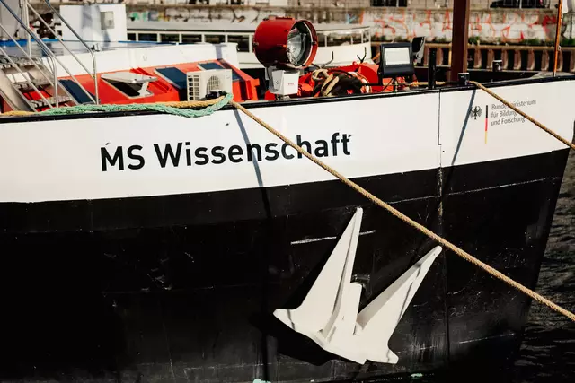 Am 14. Mai startet die MS Wissenschaft in Berlin ihre fast fünfmonatige Tour durch rund 30 Städte in Deutschland und Österreich. | Foto: Ilja C. Hendel / Wissenschaft im Dialog