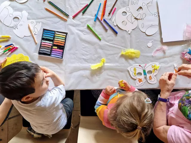 Dieses Foto und das folgende wurden beim Frühlingscafé 2023 an der Neudorfer Wildstraße aufgenommen.
Foto: Mike Kim
