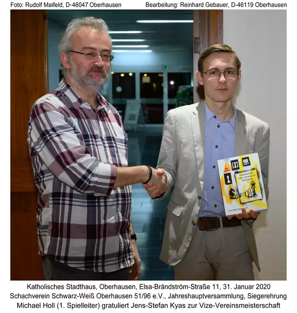 Michael Holl und Jens-Stefan Kyas