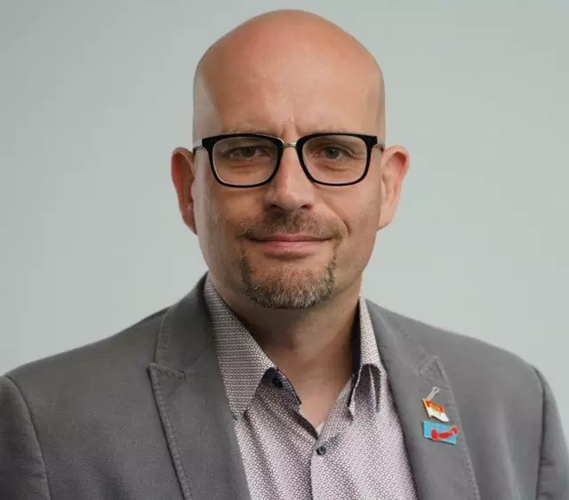 Sascha Lensing, Mitglied des Deutschen Bundestages und sicherheitspolitischer Sprecher der AfD-Fraktion im Rat der Stadt Duisburg.