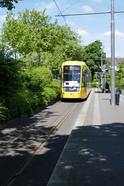 Endhaltestelle Linie 102 Oberdümpten 