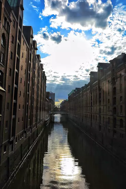 Speicherstadt nur zum speichern, nicht zum wohnen, das ist einmalig deshalb Unesco Weltkulturerbe