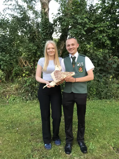 Die Jungschützen des BuSV Hüingsen feiern an Christi Himmelfahrt ihr Jubiläum auf der Vogelwiese. Foto: Wolfgang Exler