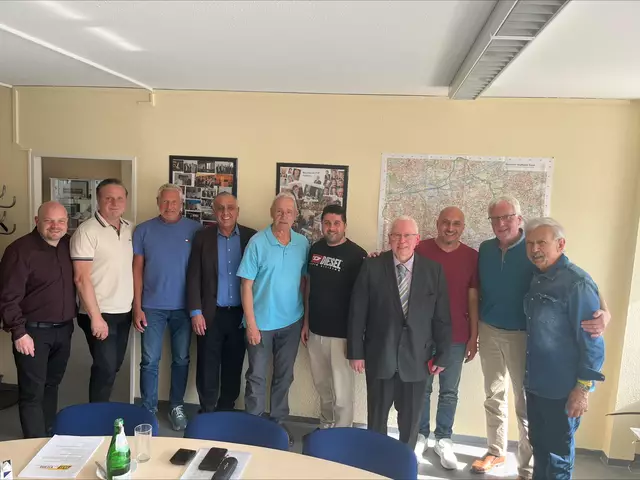 Essener Taxiunternehmer zu Gast bei der FDP-Fraktion. 