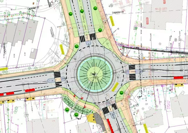 Kreisverkehr Alt Marl  | Foto: Foto: Stadt Marl 