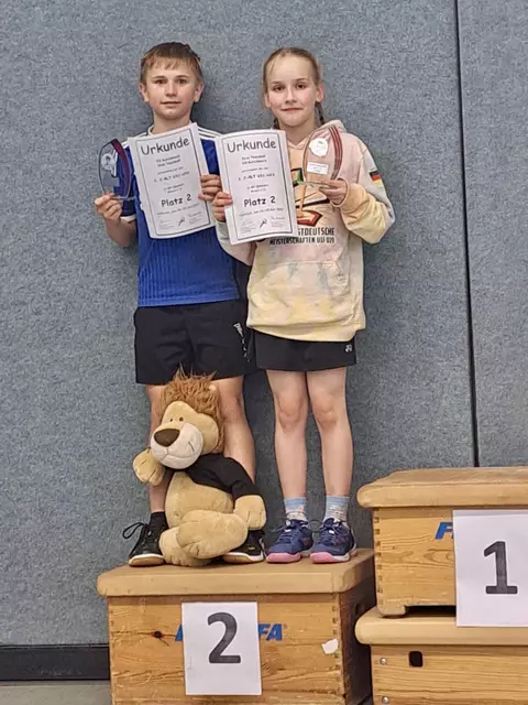 Til Kirchbach/Ilvie Nierhoff – 2. im MX U13