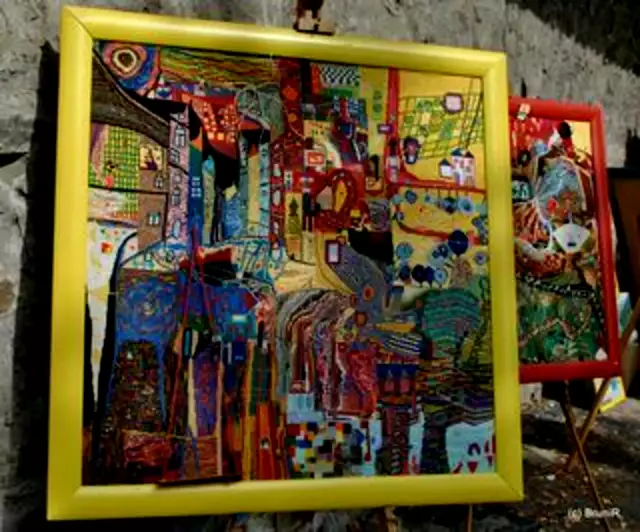 Ich zeige euch gerne noch diese zwei beeindruckende Werke des Künstlers.