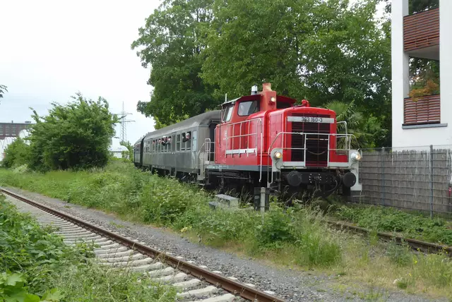 Der historische Sonderzug des RIM Köln am 29.05. in Düsseldorf-Grafenberg | Foto: (C) Fabian Müller