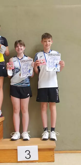 Lena Kremer/Alexander Hinterlandt (TSV) – Dritte im MX U15 in Wülfrath