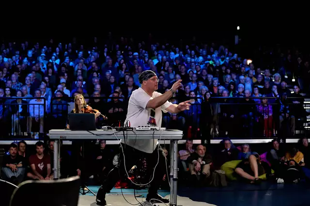 Projekt "Sei still" / William Northlich aka BlipVert | Foto: @Kurt Rade @mœrs festival