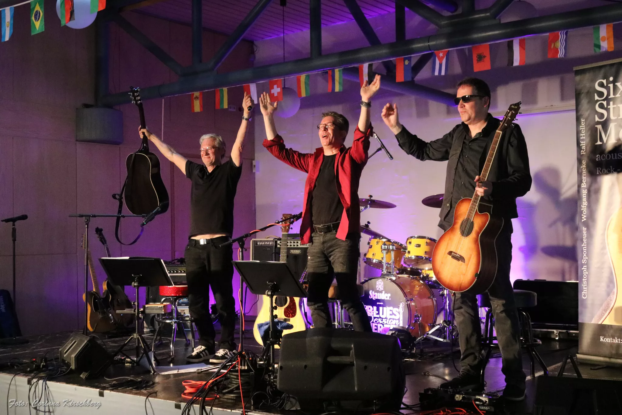 Vestischer Blues Award 2025: Platz 3 ging an die Six-String-Men - Herten