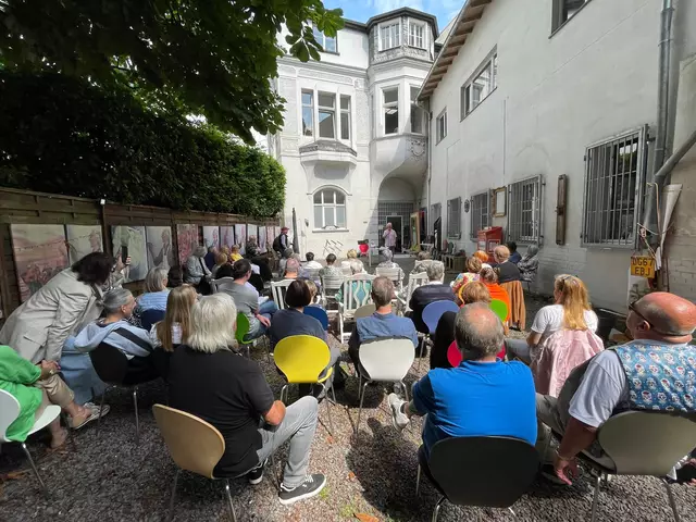 Auch die Lesung von Zeitzeuge Pino Guiseppe war gut besucht | Foto: Mülheimer Kunstverein KKRR