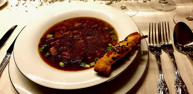 Kalte Suppe geht immer. 