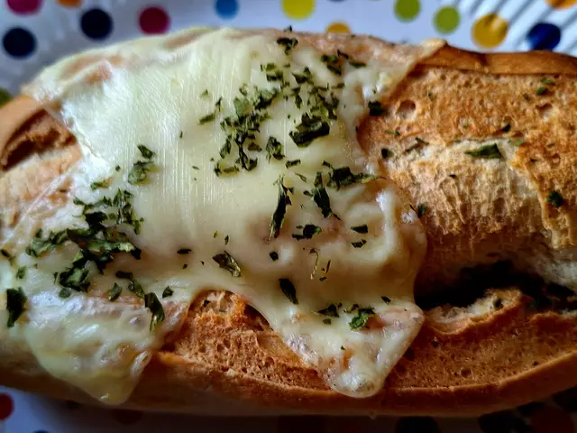 Eingebackener Thunfisch. 