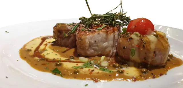 Steak in Pfefferchen