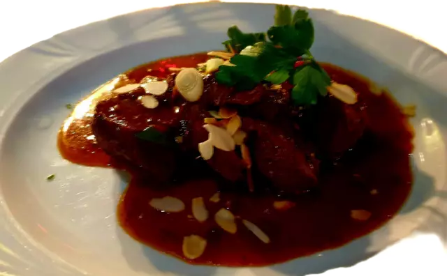 Rindfleisch in Burgunder 🍷