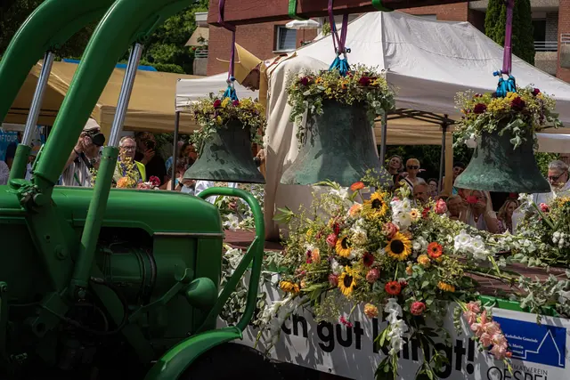 Die geweihten Glocken | Foto: Johannes Hünnemeyer