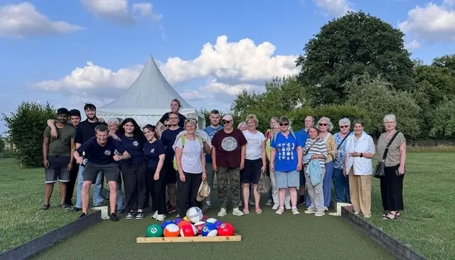 Die Teilnehmer des Vereinsausflugs nach Lüdinghausen