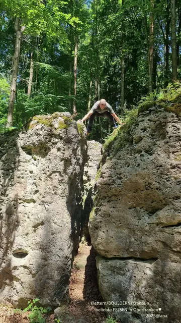 ...herum krakseln + klettern