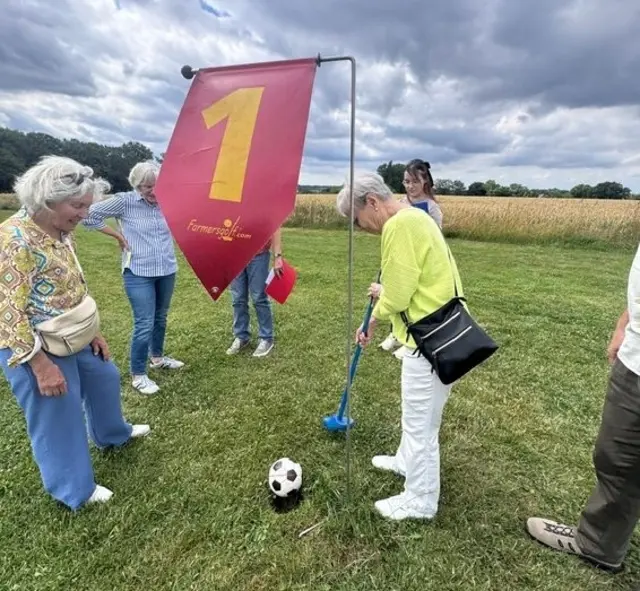 auch unsere Seniorinnen waren wieder dabei